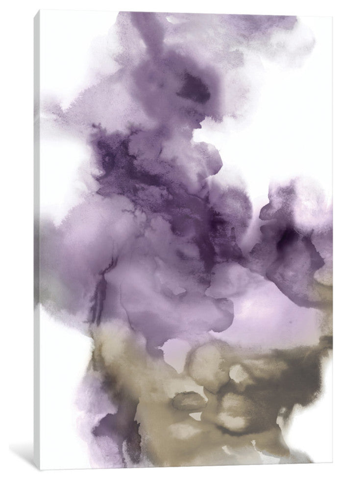 "Derive In Amethyst I" by Daniela Hudson, Canvas Print, 18"x12"