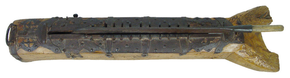 Consiged 20th Century Chinese Massive Grass Chopper