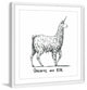 "Real Unicorns" Framed Painting Print, 18"x18"