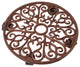 Cast Iron Plant Trolley - Round - Large