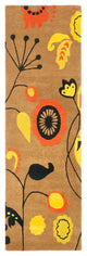 Safavieh Soho Soh772D Floral Rug, Brown/Multi, 2'6"x8'0" Runner
