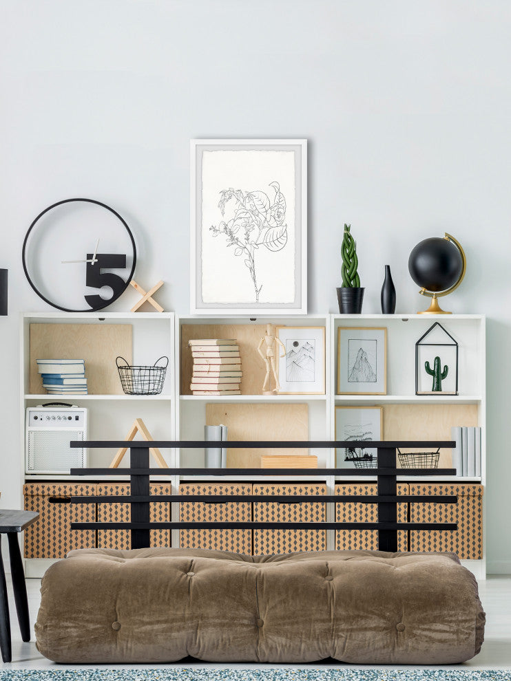 "Propagating Foliage" Framed Painting Print, 24x36