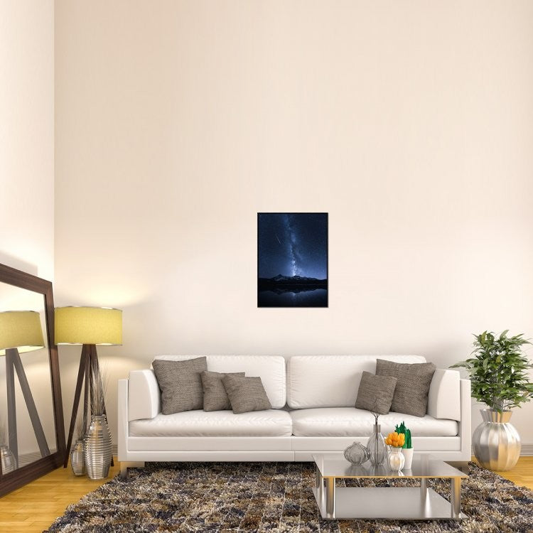 "Galaxies Reflection" Framed Canvas Giclee by Toby Harriman, 23x31"