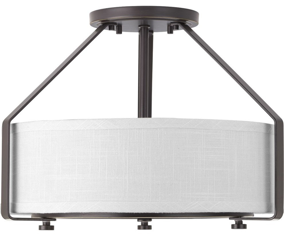 Progress Lighting Ratio 3-Light Convertible, Antique Bronze