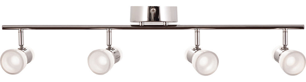 Gage Fixed Rail LED 27W - Polished Chrome - Clear