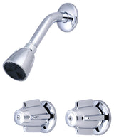 Central Brass Two Handle Shower Set