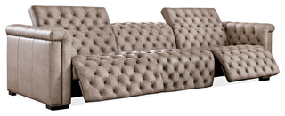 Savion Grandier Power Recliner Sofa with Power Headrest