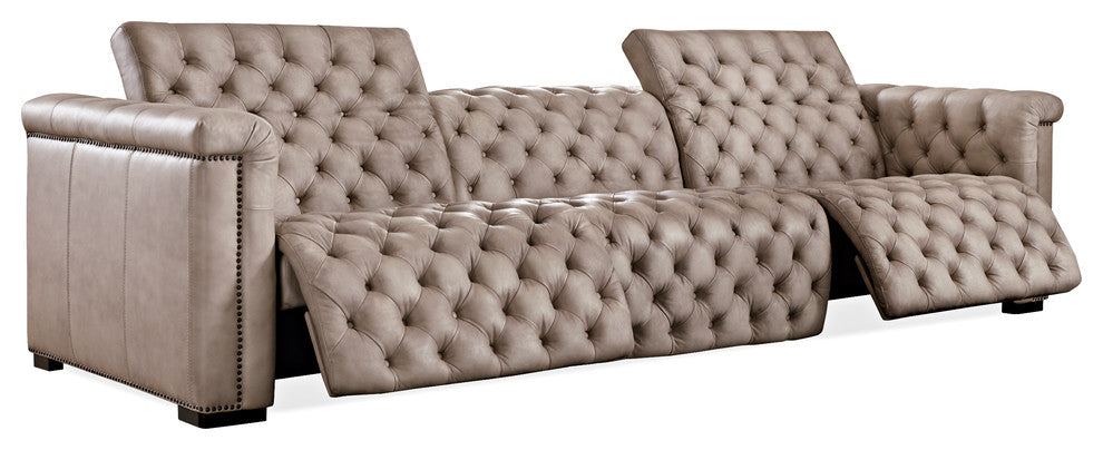 Savion Grandier Power Recliner Sofa with Power Headrest