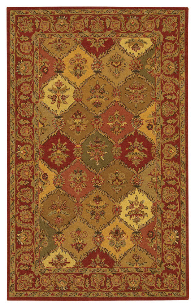 Metro Contemporary Area Rug, 5'x7'6" Rectangle