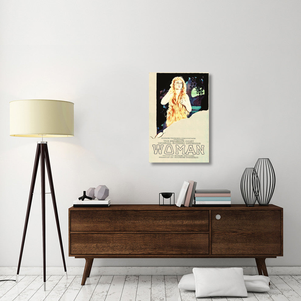 "Woman" Stretched Canvas Giclee by Hollywood Photo Archive, 24x36"