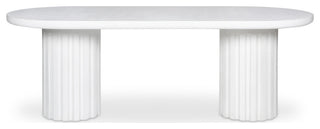 Eris Outdoor Dining Table White