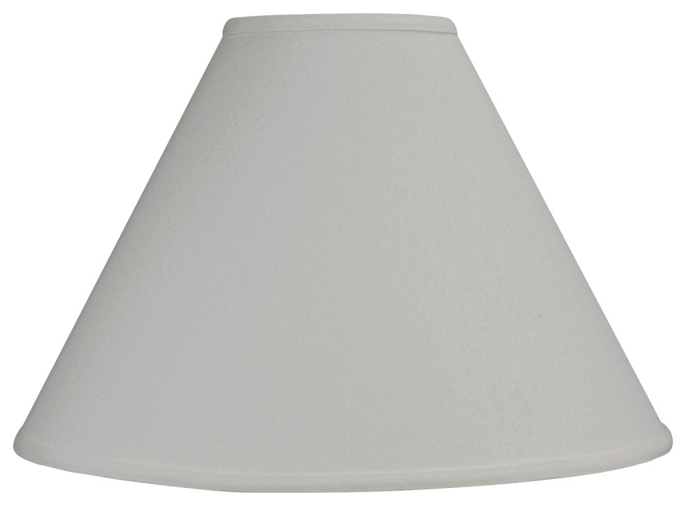 Fenchel Shades 6"x18"x13" Spider Attachment Empire Lamp Shade, Linen Beige Homespun