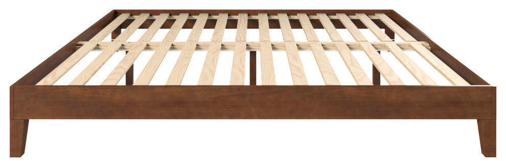 Nix King Platform Bed, Natural