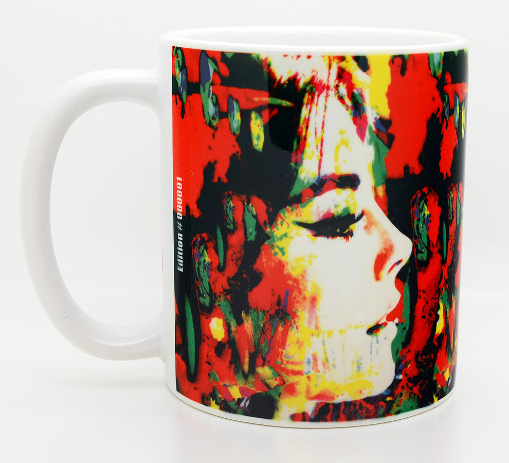 Natalie Wood "Natalie 3" Mug Art by Mark Lewis