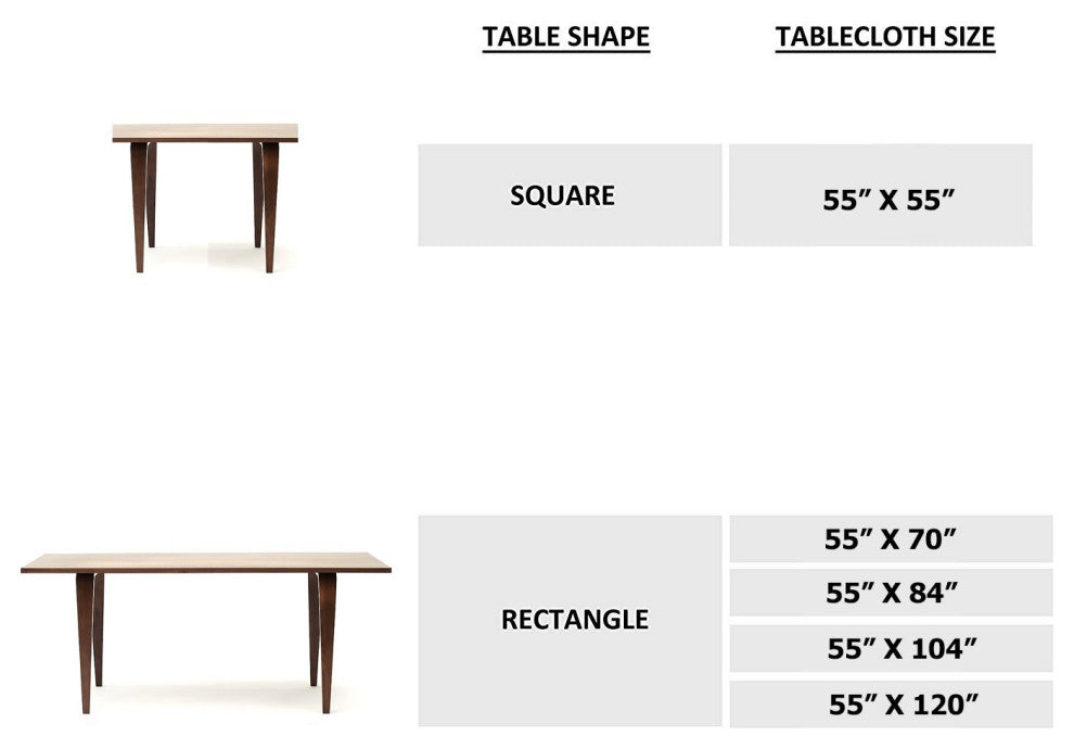 HomeRoots 70" Merry Christmas Rectangle Tablecloth, Red