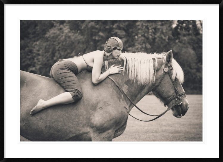"Off To The Races" Framed Digital Print by Jae, 44x32"