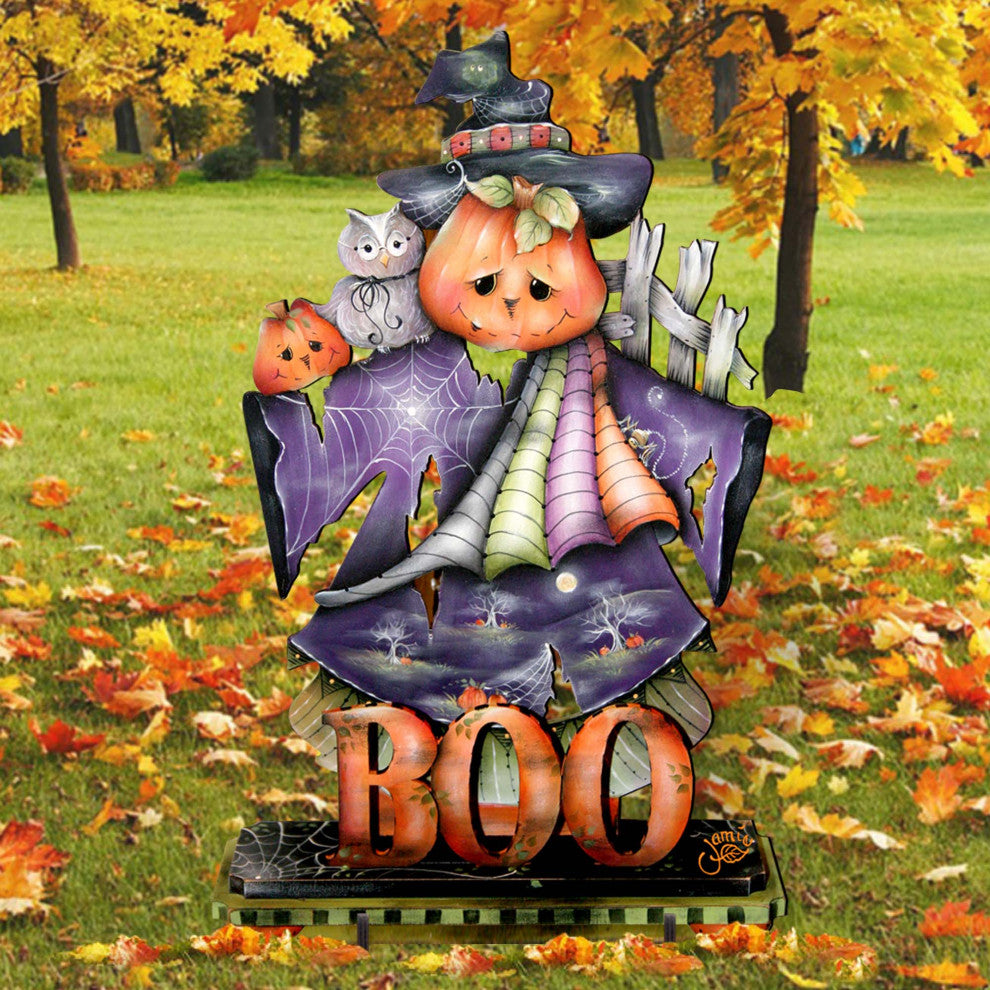 This Boos For You Free-Standing Garden Decor