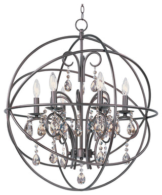 Maxim Lighting Orbit Single Tier Chandelier, Oil Rubbed Bronze - 25144OI