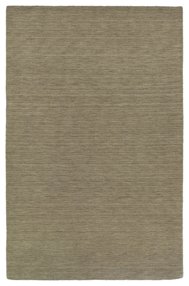 Oriental Weavers Aniston Collection Green Solid Indoor Area Rug 5'X8'