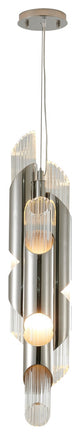 Bethel International ZH02P36CH 40-Light Pendant, Chrome