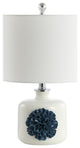 Safavieh Olinda Table Lamp White/Blue