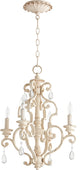 San Miguel 4-Light Chandelier, Persian White