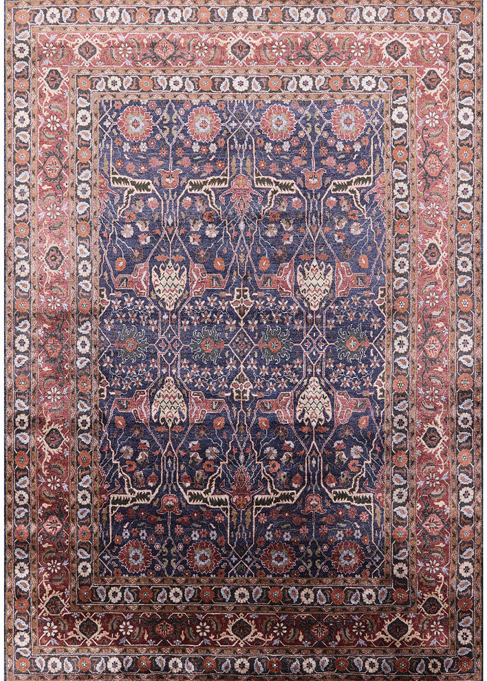 Ahgly Company Indoor Rectangle Mid-Century Modern Area Rugs, 8' x 12'