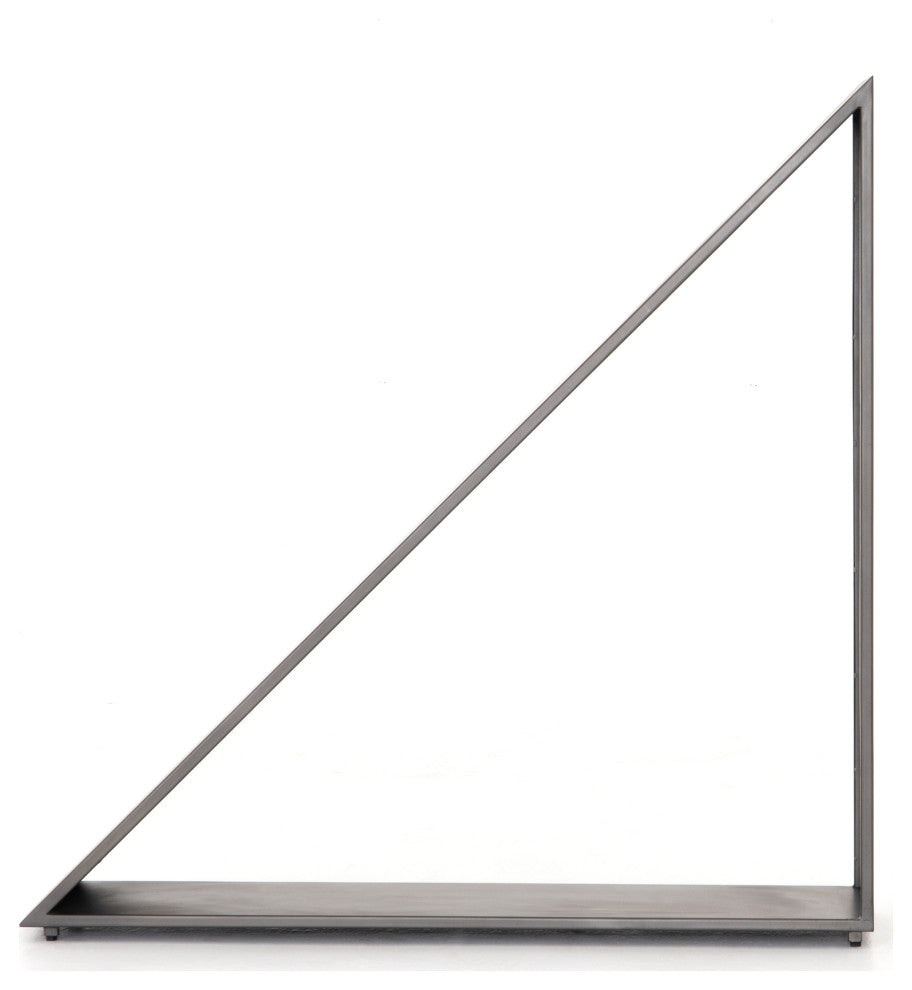 Nero Firewood Storage-Coated Gunmetal