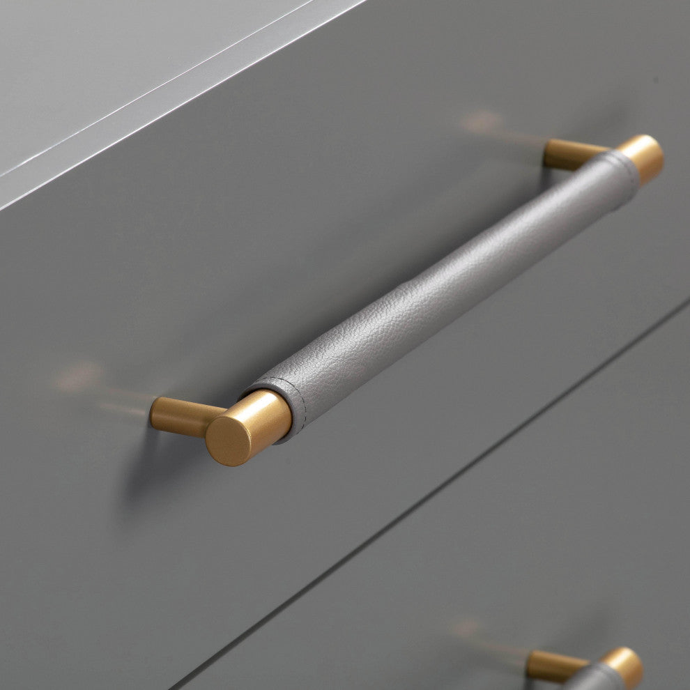 Trident 6 Drawer Dresser, Gray