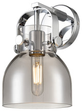 Pilaster Ii Bell 1 6.5" Sconce Polished Chrome
