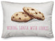 Bribing Santa with Cookies 14"x20" Throw Pillow Cover