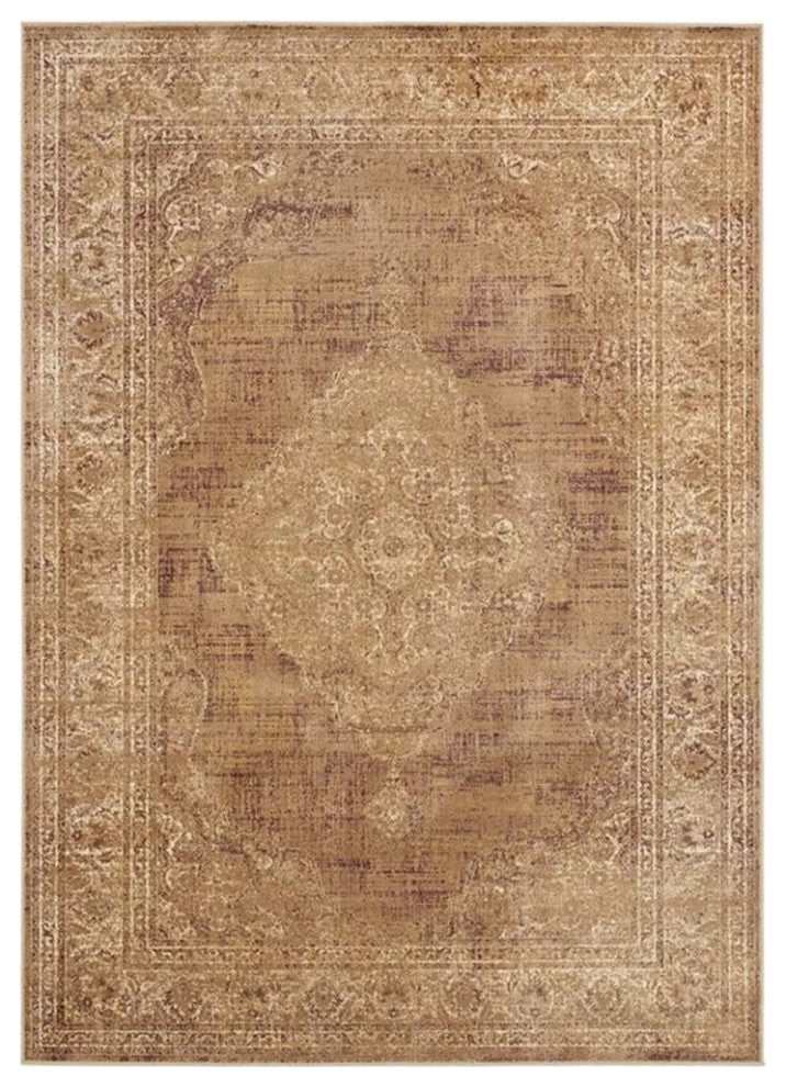 Safavieh Vintage Taupe Traditional Rug - 8'10" x 12'2"