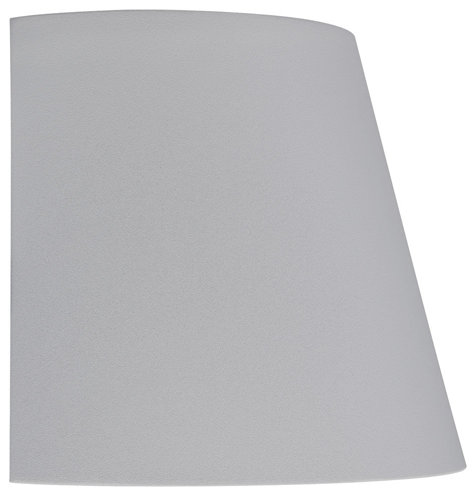 Cone Marine Grade Adjustable Wet Location LED Wallwasher, Satin Finish