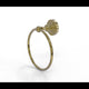 Dottingham Towel Ring, Unlacquered Brass