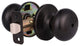 Locking Door Knob for Bed or Bath Function Interior Door Use, Set of 10