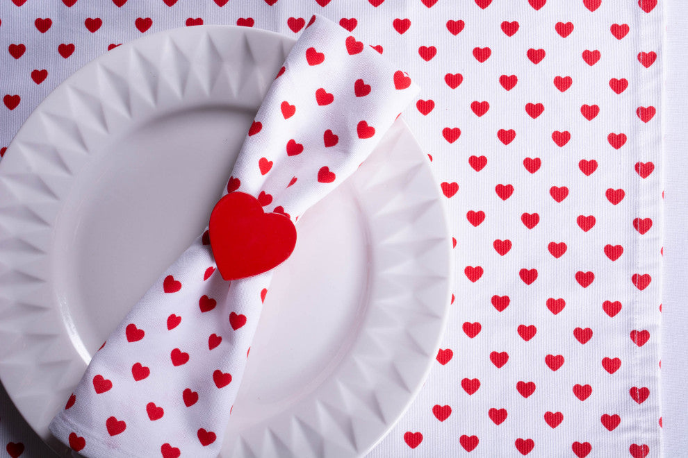 Lil Hearts Na-Packin, Set Of 6