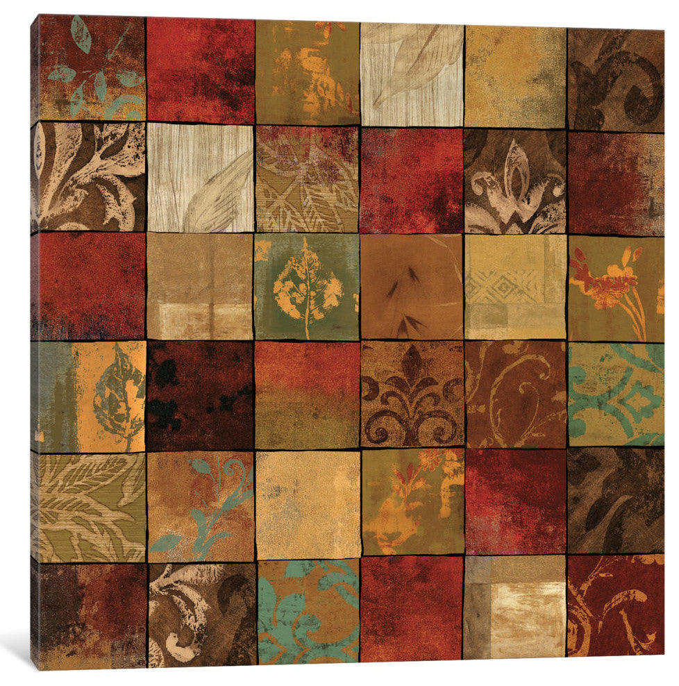 "Treasures I" by Chris Donovan, Canvas Print, 26"x26"