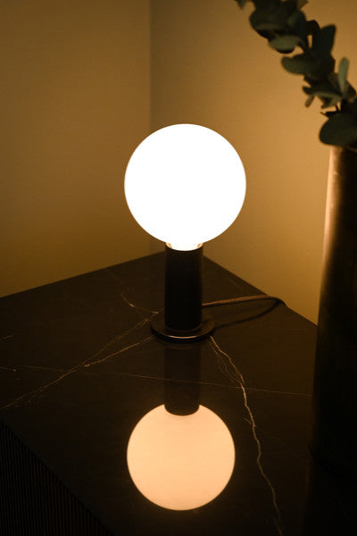 Blackened Oak Knuckle Table Lamp US
