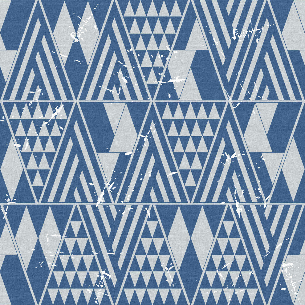 "Crippled Intensity" Painting Print on Wrapped Canvas