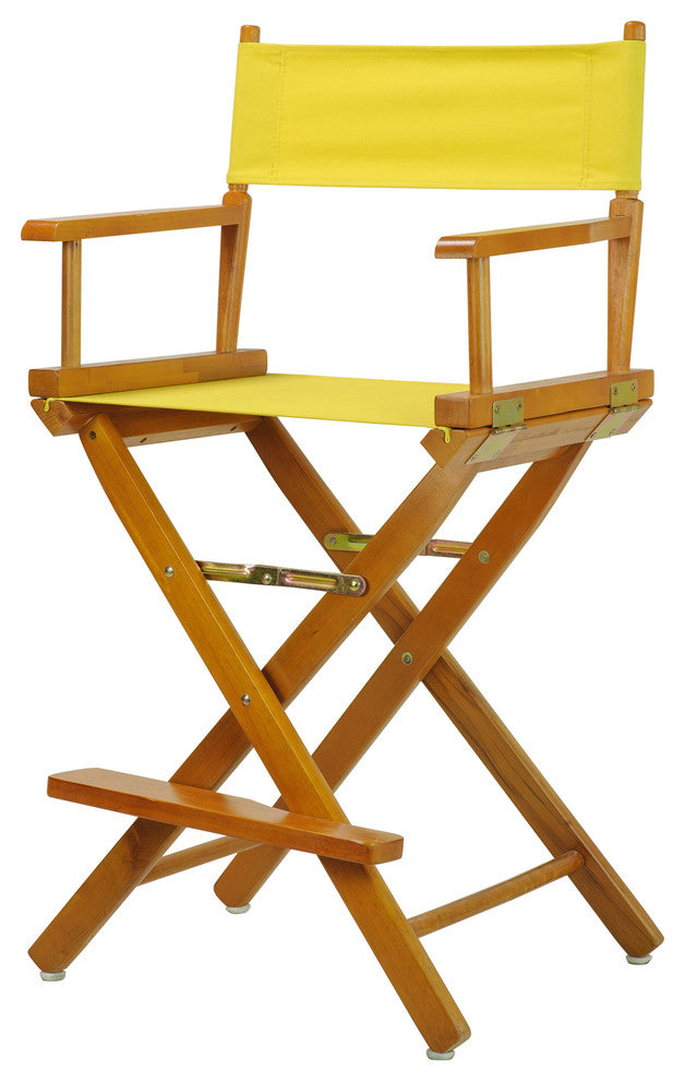 024" Director's Chair Honey Oak Frame-Royal Blue Canvas