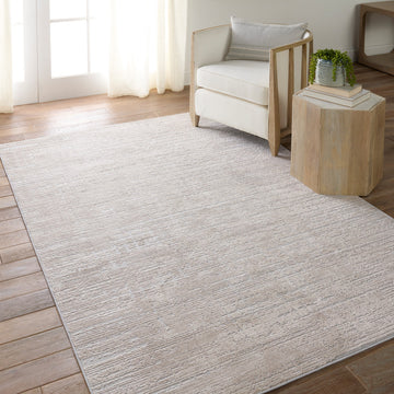 Jaipur Living Chamisa Abstract Beige/ Gray Runner Rug 2'6"X10'