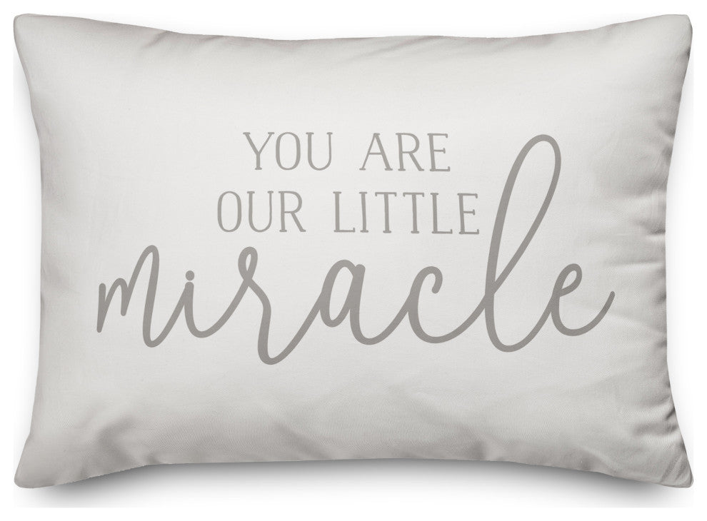 Our Little Miracle 14"x20" Spun Poly Pillow