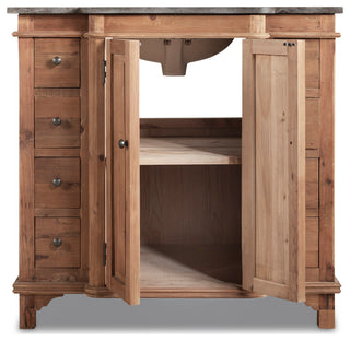 38" Reclaimed Pine Single Bath Vanity