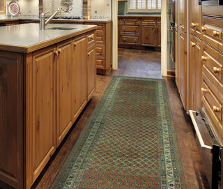 Semi-Antique Radhiya Rust Runner