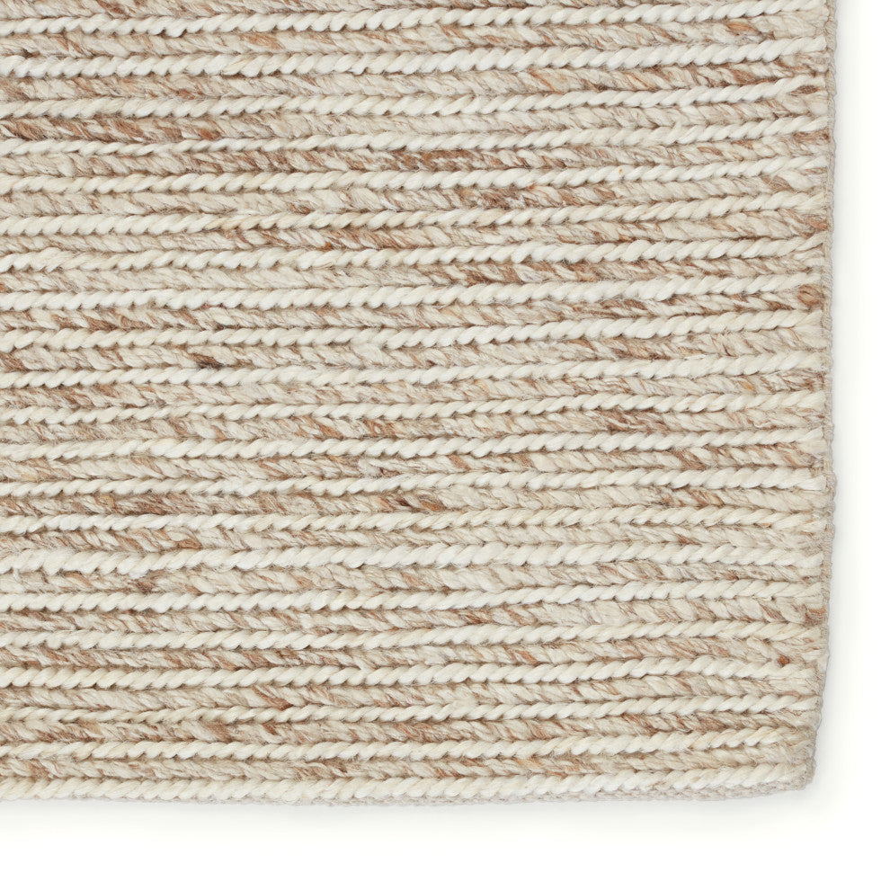 Jaipur Living Merrow Handmade Solid Beige/Cream Area Rug 8'X10'