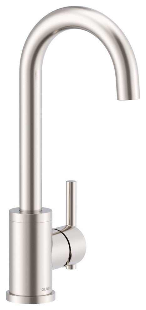 Parma Single Handle Bar Faucet, Stainless Steel