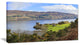 Lago Ness and Urquhart Castle, Landscape Canvas Art Print, 32"x16"