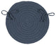 Colonial Mills Chair Pad Boca Raton Lake Blue Chair Pad