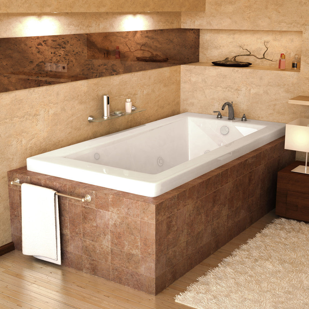 Atlantis Whirlpools Venetian 32 x 72 Rectangular Whirlpool Jetted Bathtub