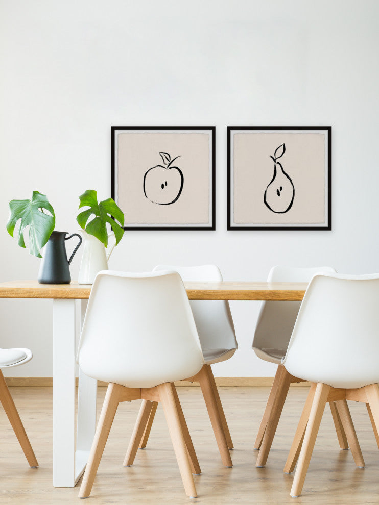 Happy Squeeze Diptych, 2-Piece Set, 32x32 Panels